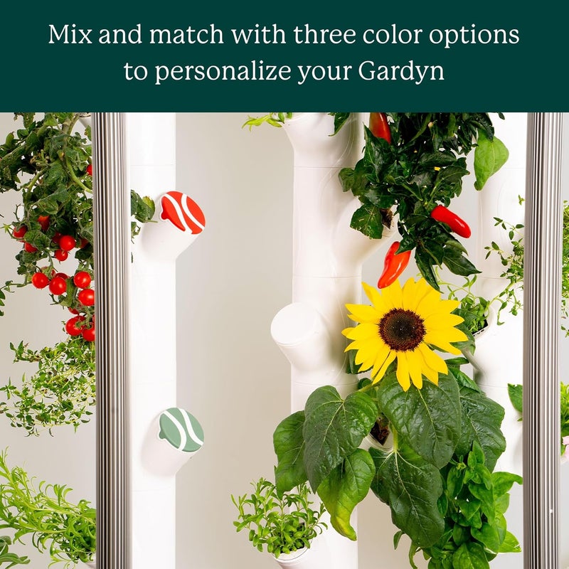 GARDYN Store Caps for Your Hydroponics Growing System & Indoor Garden - Perfect Solution for a Cleaner & More Beautiful Garden - Must-Have for Growing Fewer Than 30 Plants - 5 Pack, Sage Green - Image 5